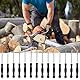 Vergaser Einstellwerkzeug 14 Pcs Vergaser Schraubendreher Set mit Reinigungsbürsten für Husqvarna Einhell Stihl Poulan Echo Motor Motorsense Kettensäge