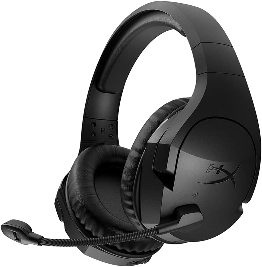 HyperX Cloud Stinger Wireless - Gaming Headset with Long Lasting Battery up to 17 Hours of Use, Immersive In-Game Audio, Noise Cancelling Microphone, Comfortable Memory Foam, and Designed for PC