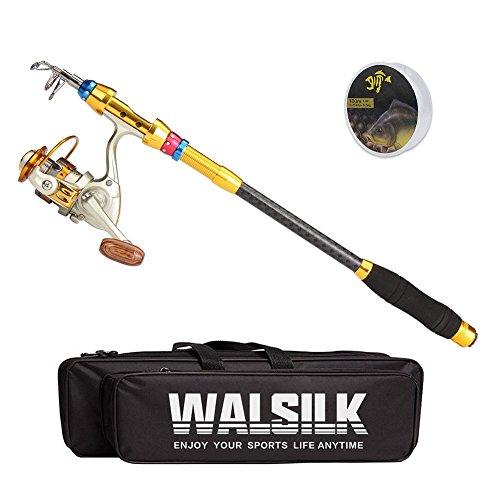 Fishing Rod Reel Combo Full Kit Kids Fishing Pole 2.1m Telescopic - View #7