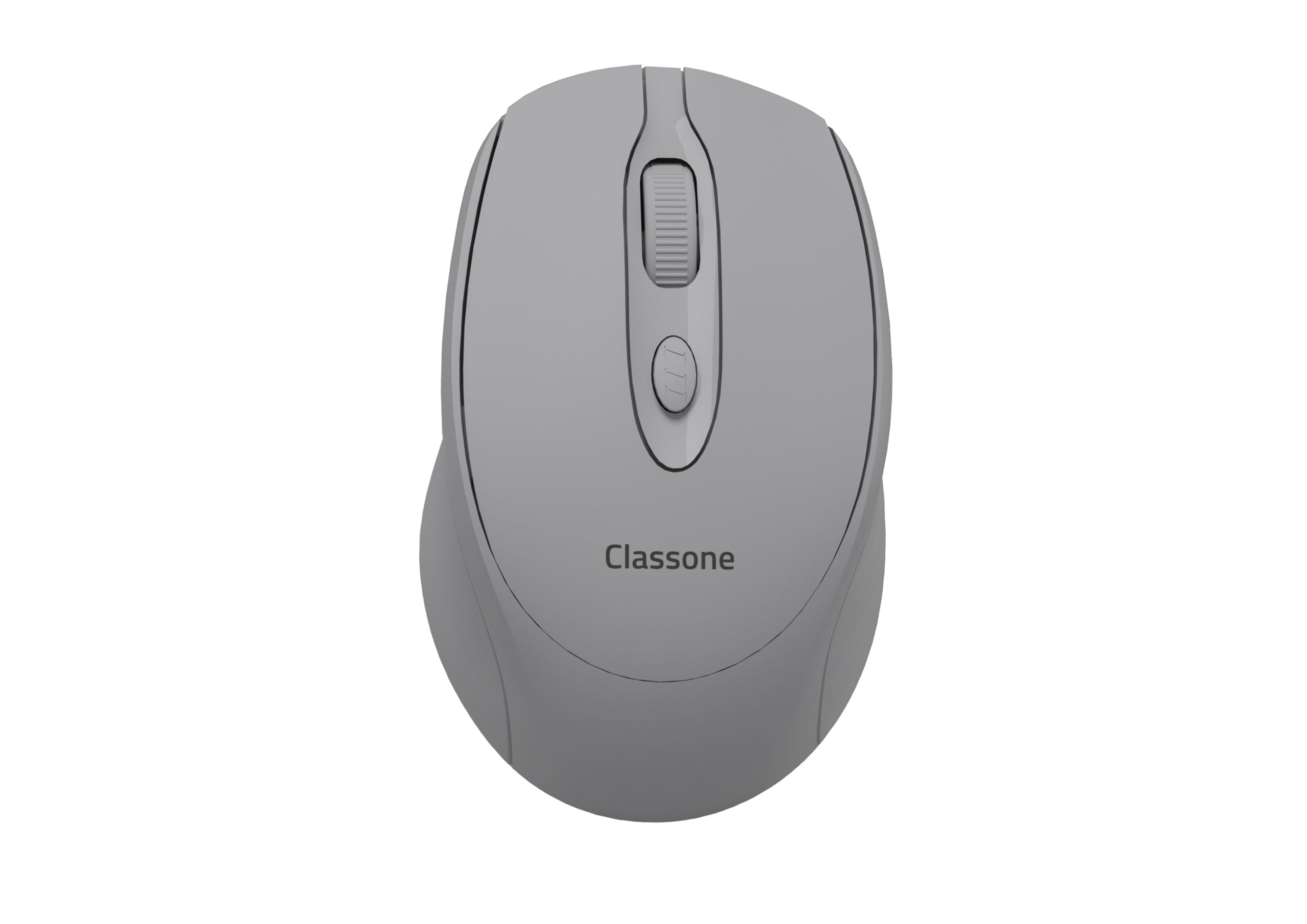 Classone CBT14 Bluetooth + 2.4 Ghz Şarj Edilebilir Kablosuz Mouse - Gri