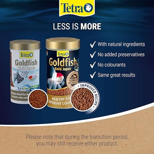 Tetra Japan Goldfish Fish Food, Mini-Sticks Premium Food for Fancy Goldfish, 100 ml - Image 4