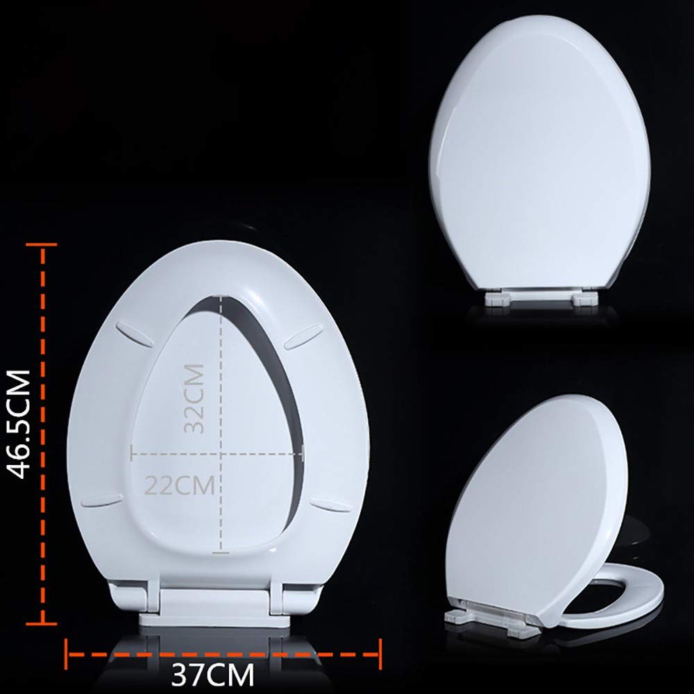 Tapa para WC, Tapa de Inodoro, Asiento para niños,Tapa Asientos para Inodoro Familiar con Asiento Reductor Infantil y Cierre Suave, función Easy-Clean
