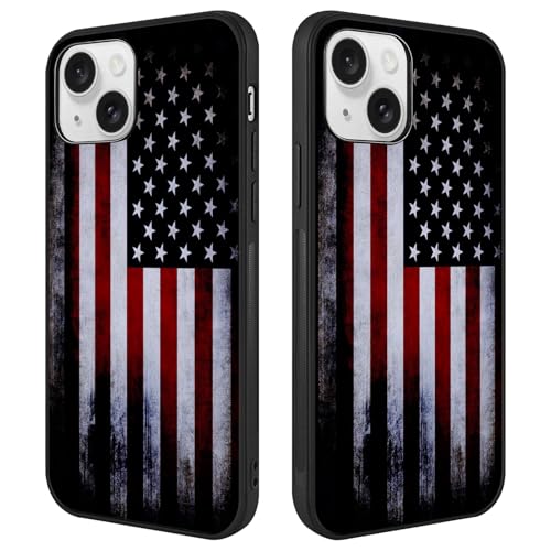 Tnarru Compatible with iPhone 15 Case American Flag Pattern by Tnarru - Used condition - Image 3
