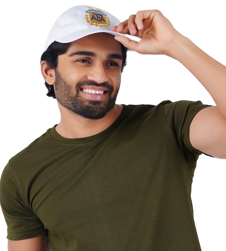 Image of Stylish Cotton Cricket&Football Combo Caps for Men, Women, Cotton Blend, Summer All Season Sports, Cricket, Gym, Branded, Adjustable Cricket Cap /Hat Quality Headwear