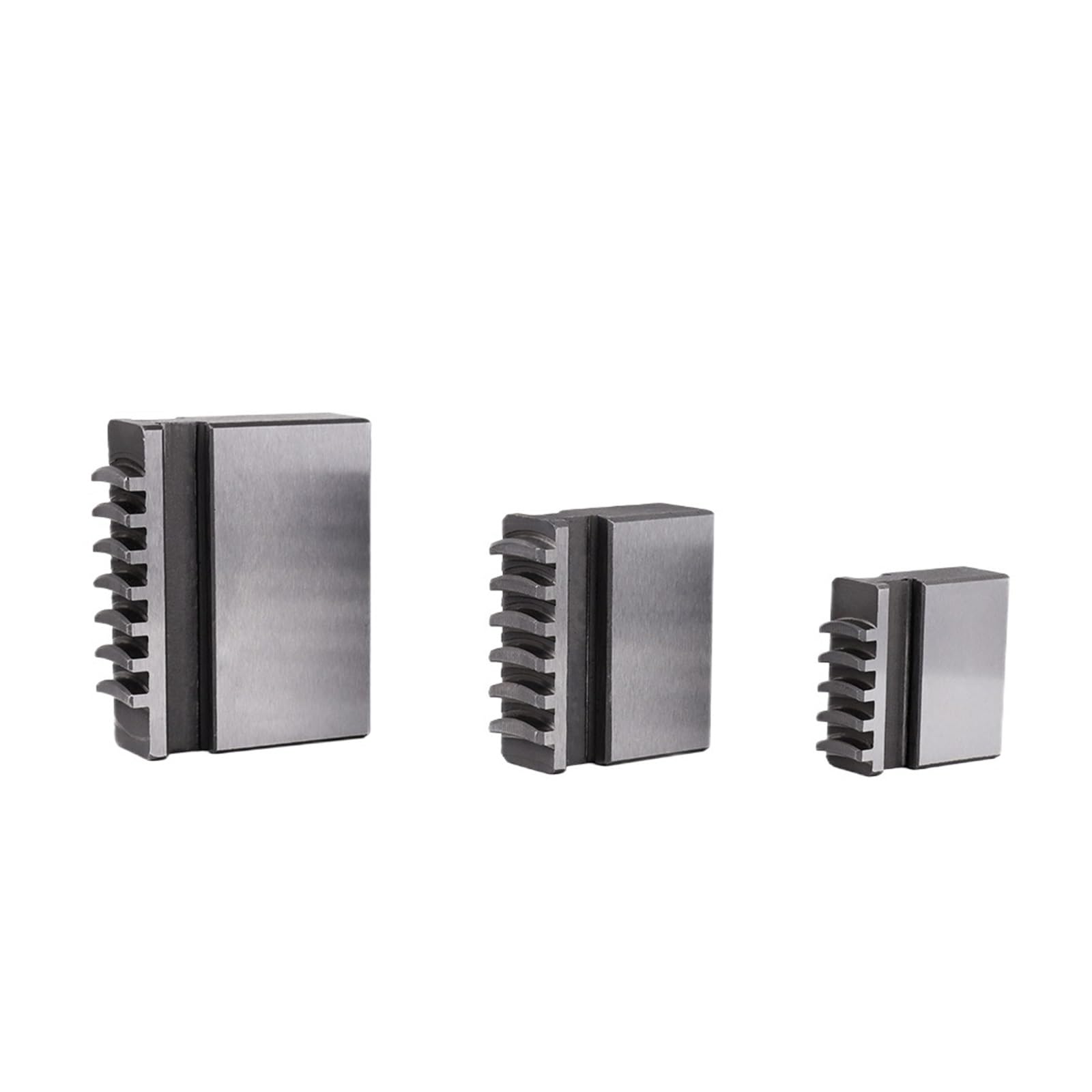 Plateau de tour Mandrin à 3 mors à griffes souples for machines-outils K11-80/100/125/160/200/250 (3 pièces/ensemble)(K11-100 soft claws)