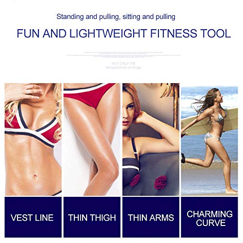 Pedal tensor elástico Fanshou, levanta e puxa pedal, exercitador de perna abdominal, dispositivo de