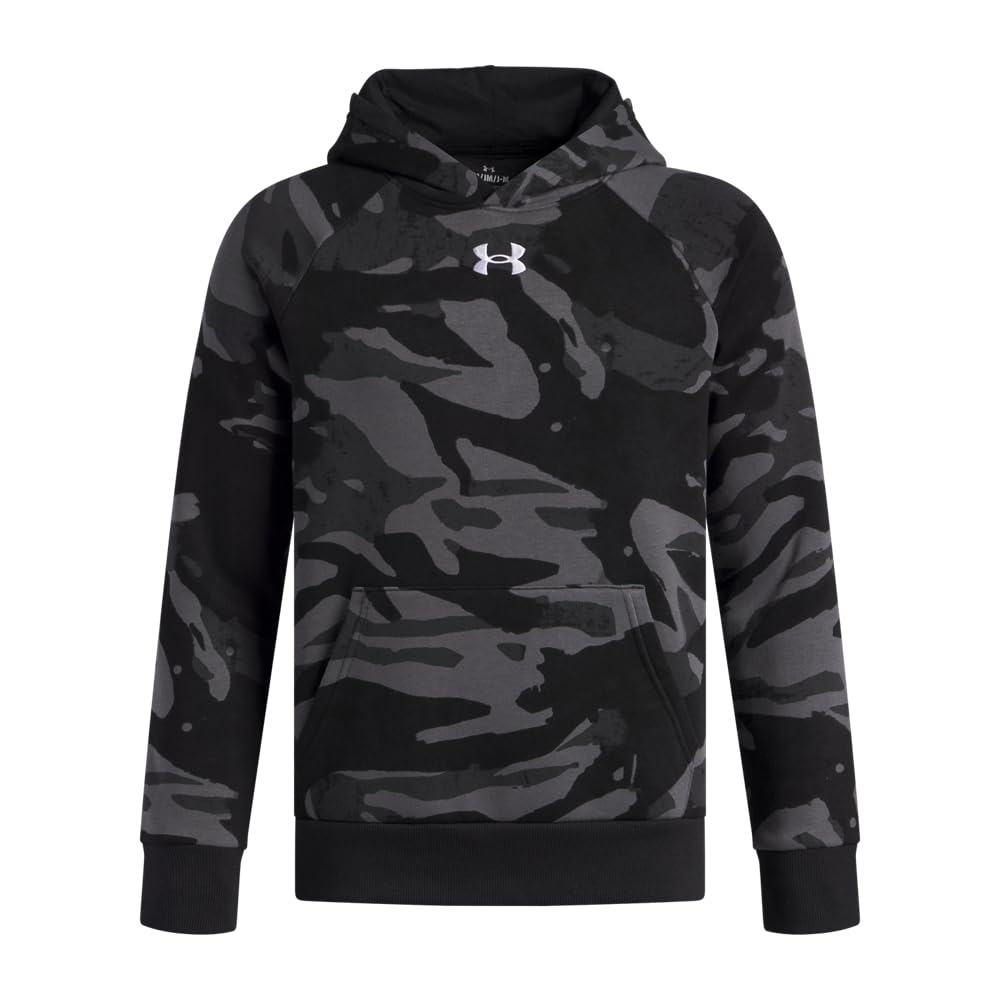 Under Armour Boys Rival Fleece Printed Hoodie