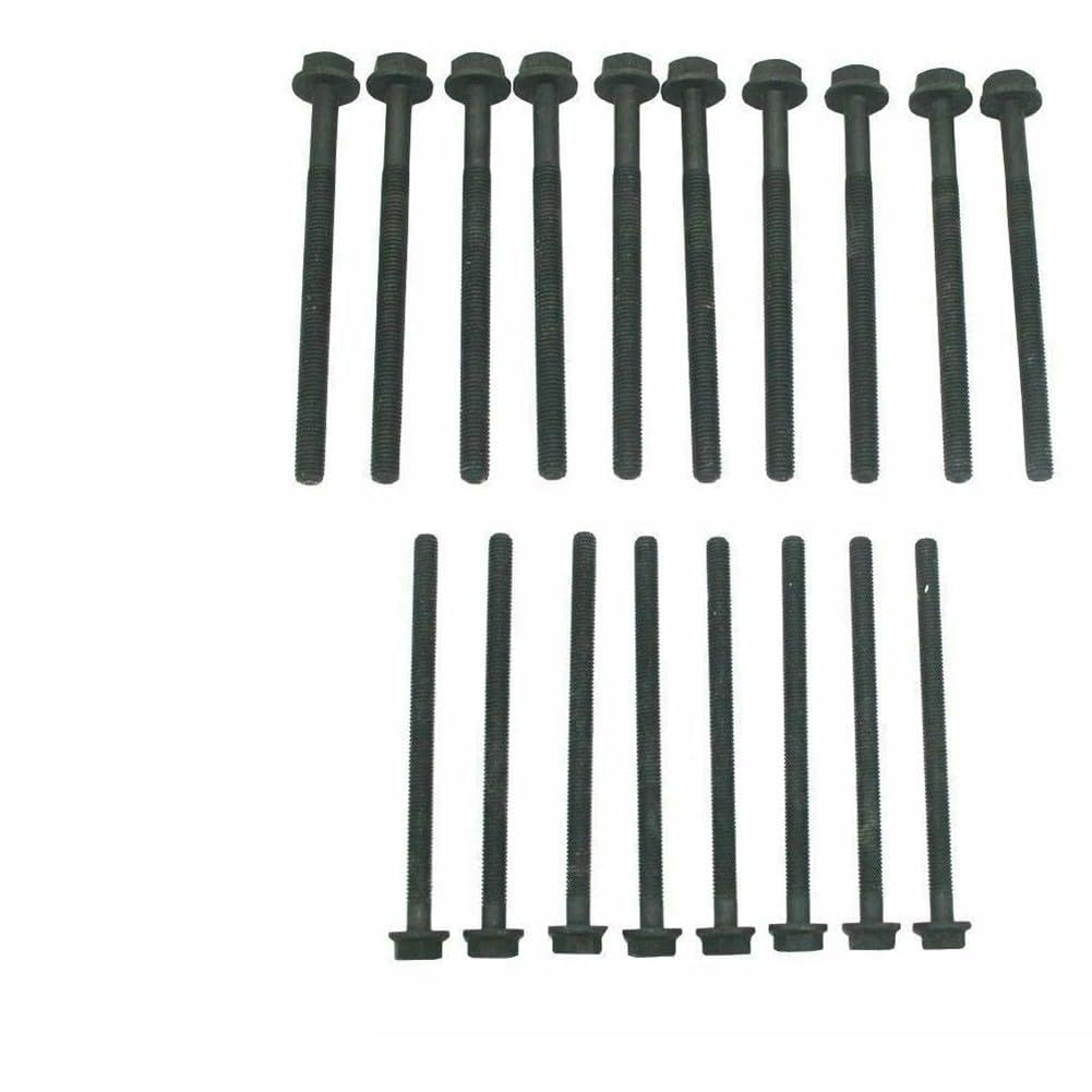Bulloni a testa cilindrica, bulloni motore, bulloni con guarnizione testa per Ford Transit Custom Mk7 Mk8, Ranger 2.2 FWD RWD, acciaio al carbonio ad alta resistenza, resistente alla