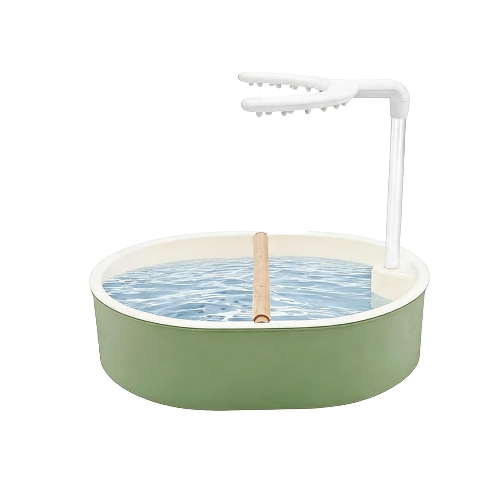 Bain d'oiseaux pour calopsittes automatique USB résolvant l'ennui en cage