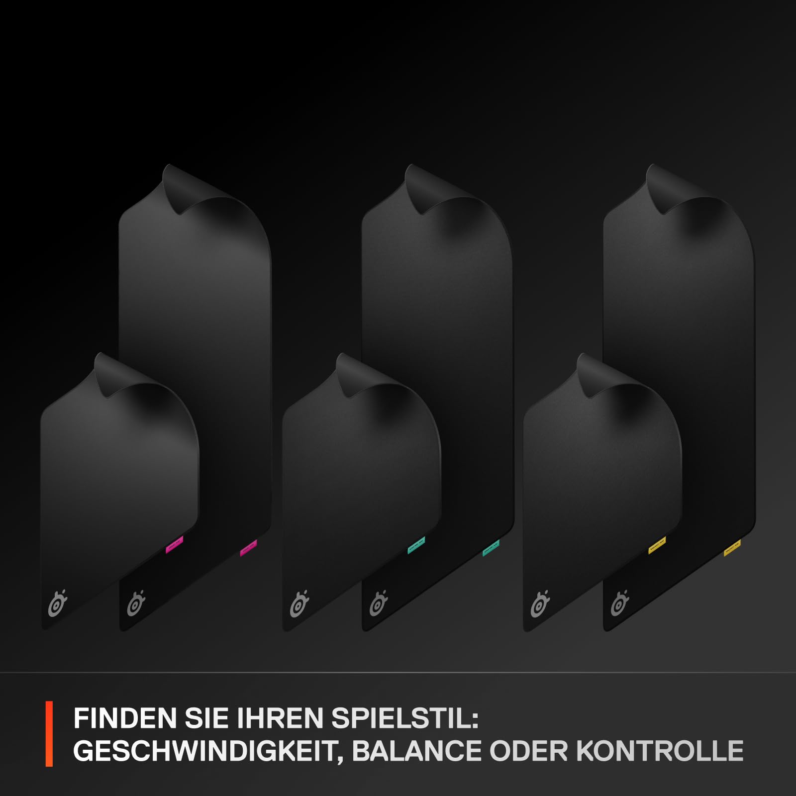 Steelseries QcK XL Performance Balance Gaming-Mauspad – Extradichte für sanftes Gleiten – Flache, abgesteppte Säume – rutschfeste Neopren-Gummibasis – 900 x 400 mm – FPS, MOBA, RTS, MMO