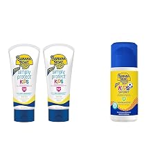 Banana Boat Kids Mineral Sunscreen Lotion SPF 50 Twin Pack and Sport Sunscreen Roll On Lotion SPF 60