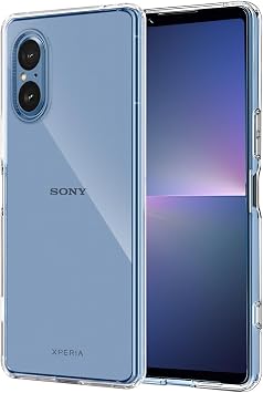 ZXZone for Xperia 5 V Case SOG12 / SO-53D Clear Cover Lens Protection Transparent Impact Resistant Shock Absorption Anti-Fingerprint Arrows U SoftBank Xperia 5 V Dedicated TPU Soft Clear Cover Xperia