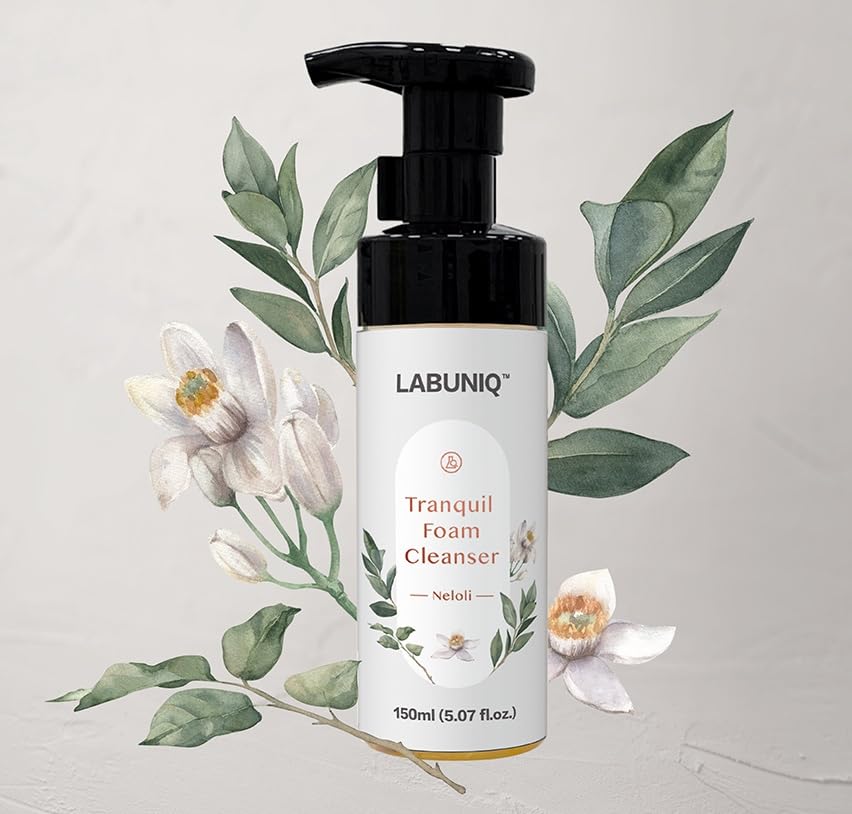 LABUNIQ Gentle Foaming Face Cleanser, Hydrating pH-Balanced Wash for Sensitive Skin, Vegan & Sulfate-Free, Neroli Essence, 5.07 fl oz - Image 9