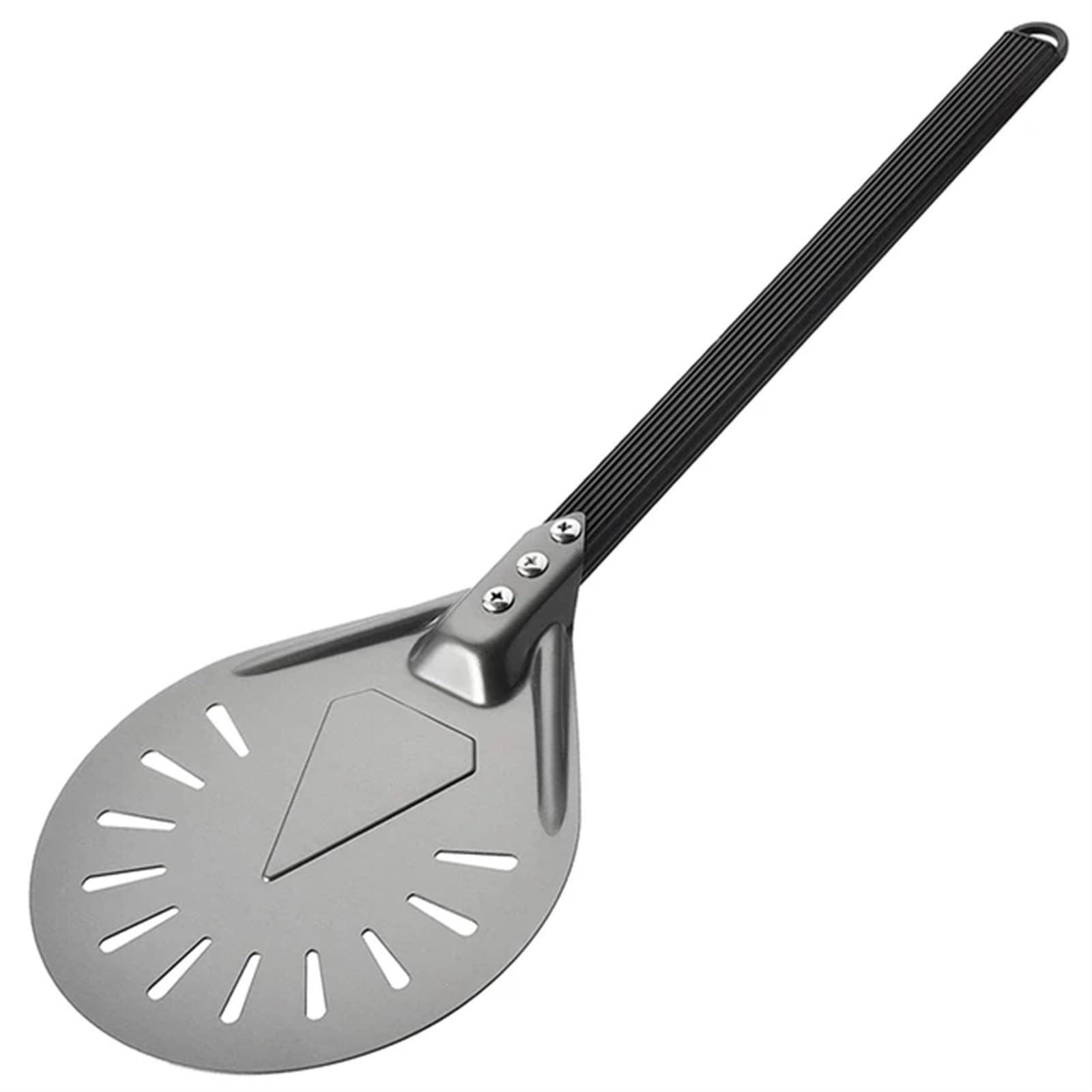 Pizzaschaufel Drehen Pizza Peel Pizza Spachtel Aluminium Runde Pizza Paddel Outdoor Pizza Ofen Zubehör