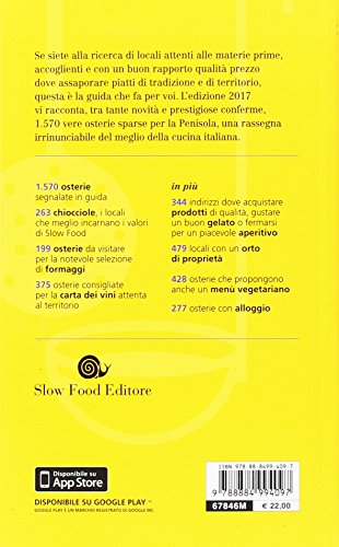 Osterie d'Italia 2017. Sussidiario del mangiarbere...