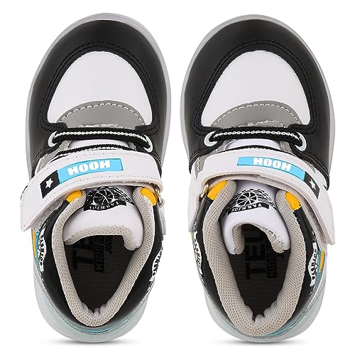 Image of Hooh Kids Unisex Fashionable LED Lights Unisex Sneakers and Walking Shoes for Boys and Girls of Age 2 Years to 10 Years