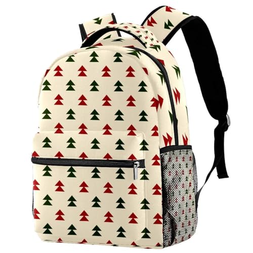 Sac à dos voyage ordinateur motif sapin de Noël fini le manque de place et les sacs tristes