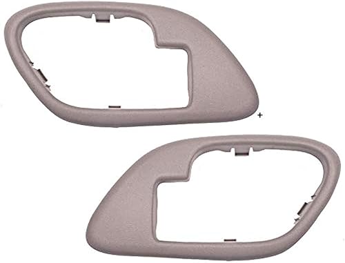 VAM Se adapta a GM Trucks SUV manija interior Bisel TAN izquierda y derecha con cerraduras manuales