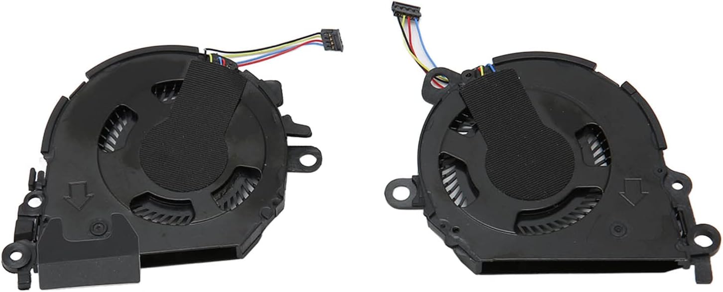 Pomya Laptop CPU Cooling Fan, 4Pin Cooling Fan Replacement for Spectre X360 13 AE011DX 13 AE013DX 13 AE012DX 13 AE015DX 13 Inch Laptop, DC5V Internal Cooler Fan (CPU+GPU)