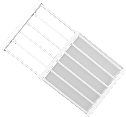 Miniatura 7 de Fydun Trolley Shelf Length Space Saving Nail Expandable Closet Shelves for Cabinet Wardrobes 16.5 Wide 5080 Cm  19.731.5 Long Wide Range of Uses