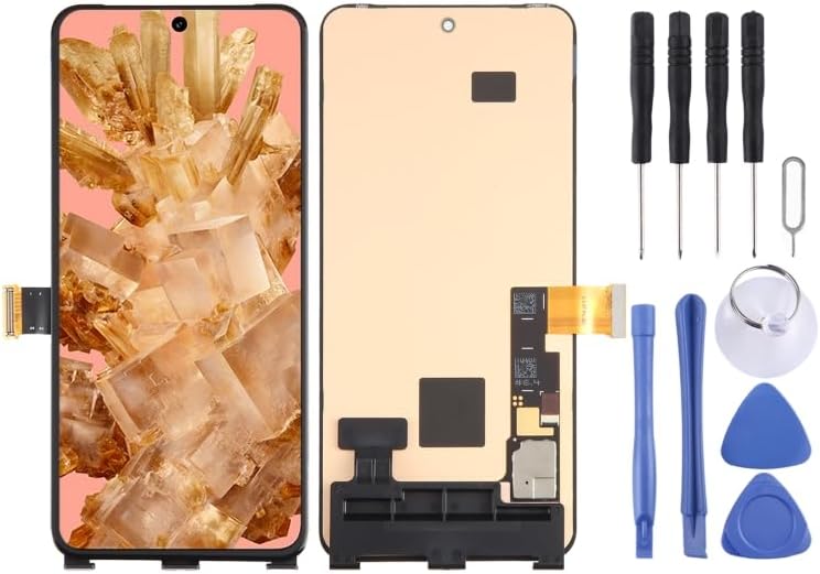 LCD画面用 for Google Pixel 8 GKWS6 G9BQDオリジナルLCD画面付きデジタイザーフルアセンブリ LCD