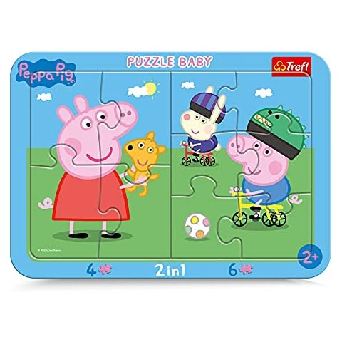 Trefl 10 Piece Peppa Pig Jigsaw Puzzle Cover