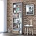 Homfa Bookshelf 70 in Height, Bookcase 6 Shelf Free Standing Display Storage Shelves Standard Organization Collection Decor Furniture for Living Room Home Office, Dark Oak