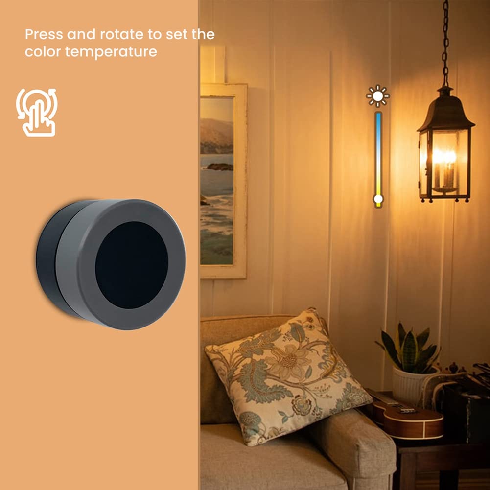 Tuya ZigBee Knob Switch Wireless Scene Switch Button Controller AutomatizacióN Alimentada por BateríA Scenario Life App