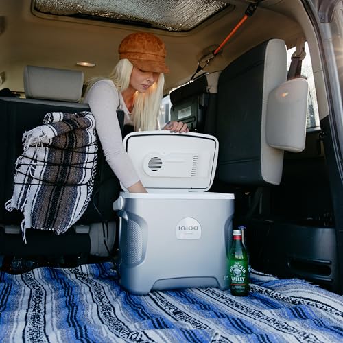Igloo Thermoelectric Iceless 28Qt Electric Plug-in 12V Coolers, 28qt Iceless Gray by Igloo - Image 4