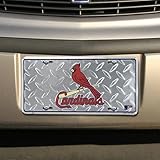 St Louis Cardinals Diamond Emboss Auto Tag