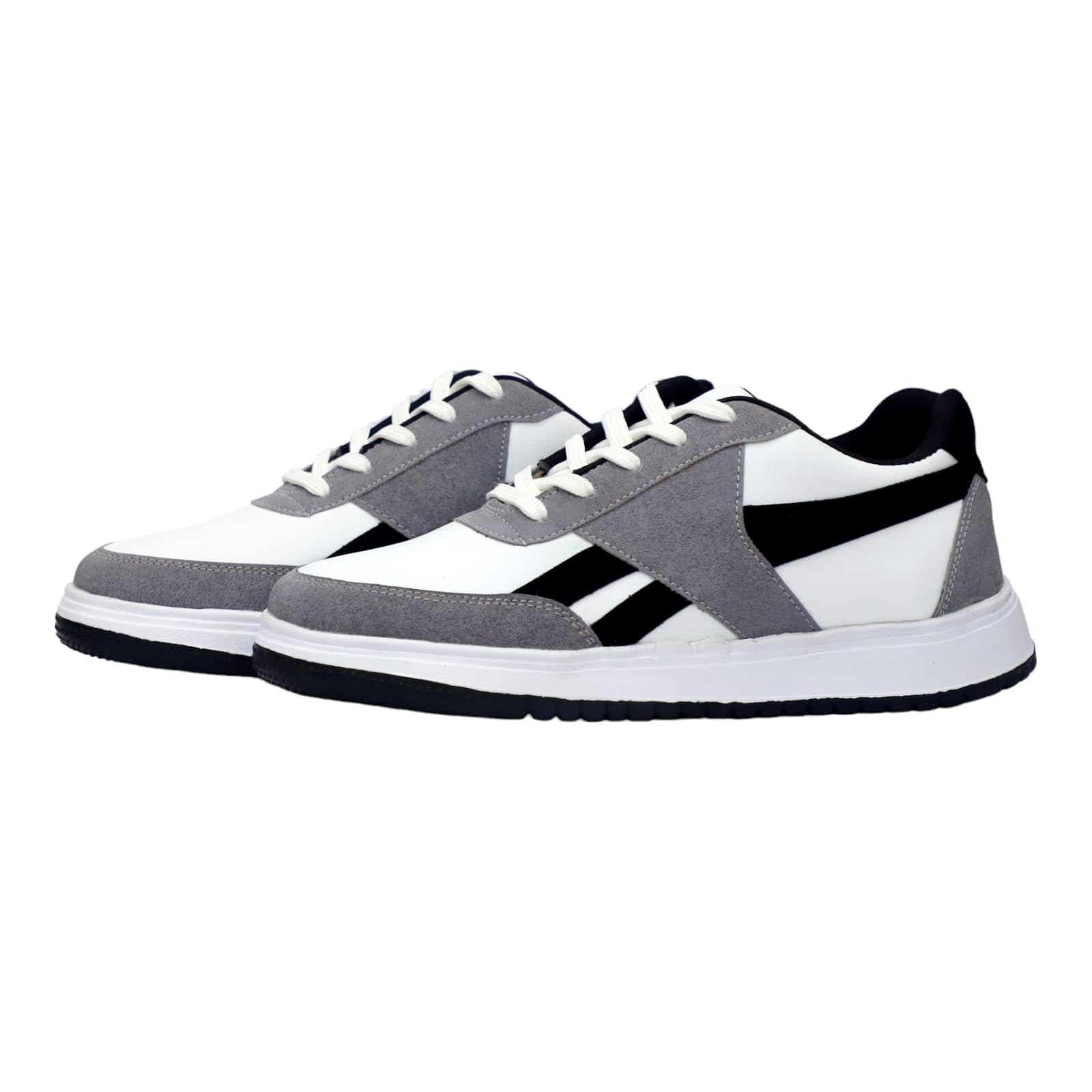 The Aurous Leo Laceup Sneakers | Stylish | Lightweight | Comfortable | Handcrafted | Memory Foam Soles for Extra Cushioning (White, UK Footwear Size System, Adult, Men, Numeric, Medium, 11) (B0DBHYL83K) Amazon Price History, Amazon Price Tracker