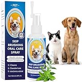 Accyoiu Pet Breath Spray for Dogs & Cats – Fresh Mint Flavor, No-Brush Oral Care, Safe for Daily Mouth Mist