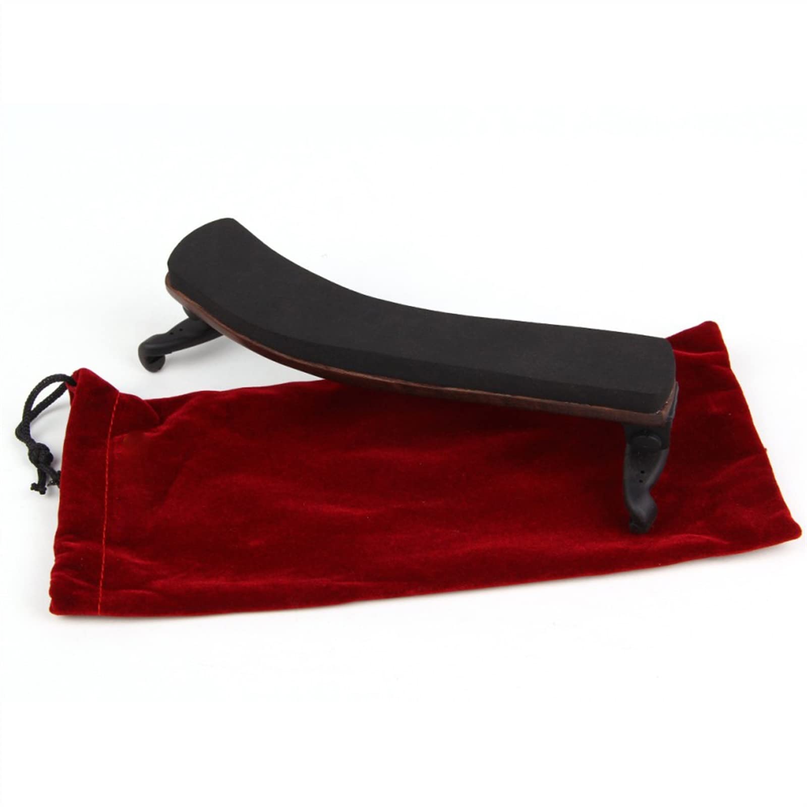 Violín Partes Prácticas Almohadilla De Hombro para Violín De Palisandro, Reposabrazos Ajustable, Piezas De Repuesto para Violín 4/4-3/4