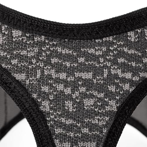 Hundegeschirr Hilo Soft Comfort S, Mesh, grau