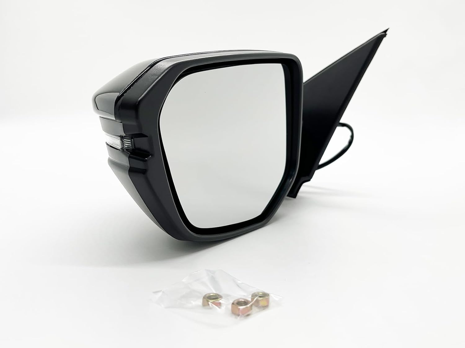 APA Replacement Rear View Mirror Compatible with 2017-2021 CIVIC Hatchback Sport Touring Model 2020 2021 CIVIC Type R Power Heated with Signal Light Driver Left Side HO1321343 76258TGGA42