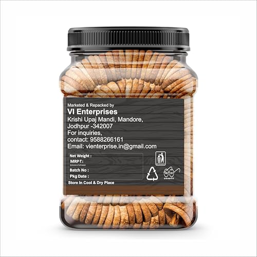 Image of VI Prime Premium Anjeer | Dried Figs | Rich in Fibre, Protein & Antioxidants | Pesticide Free | Healthy Snack | Boosts Immunity & Vitality | 1000 Grams