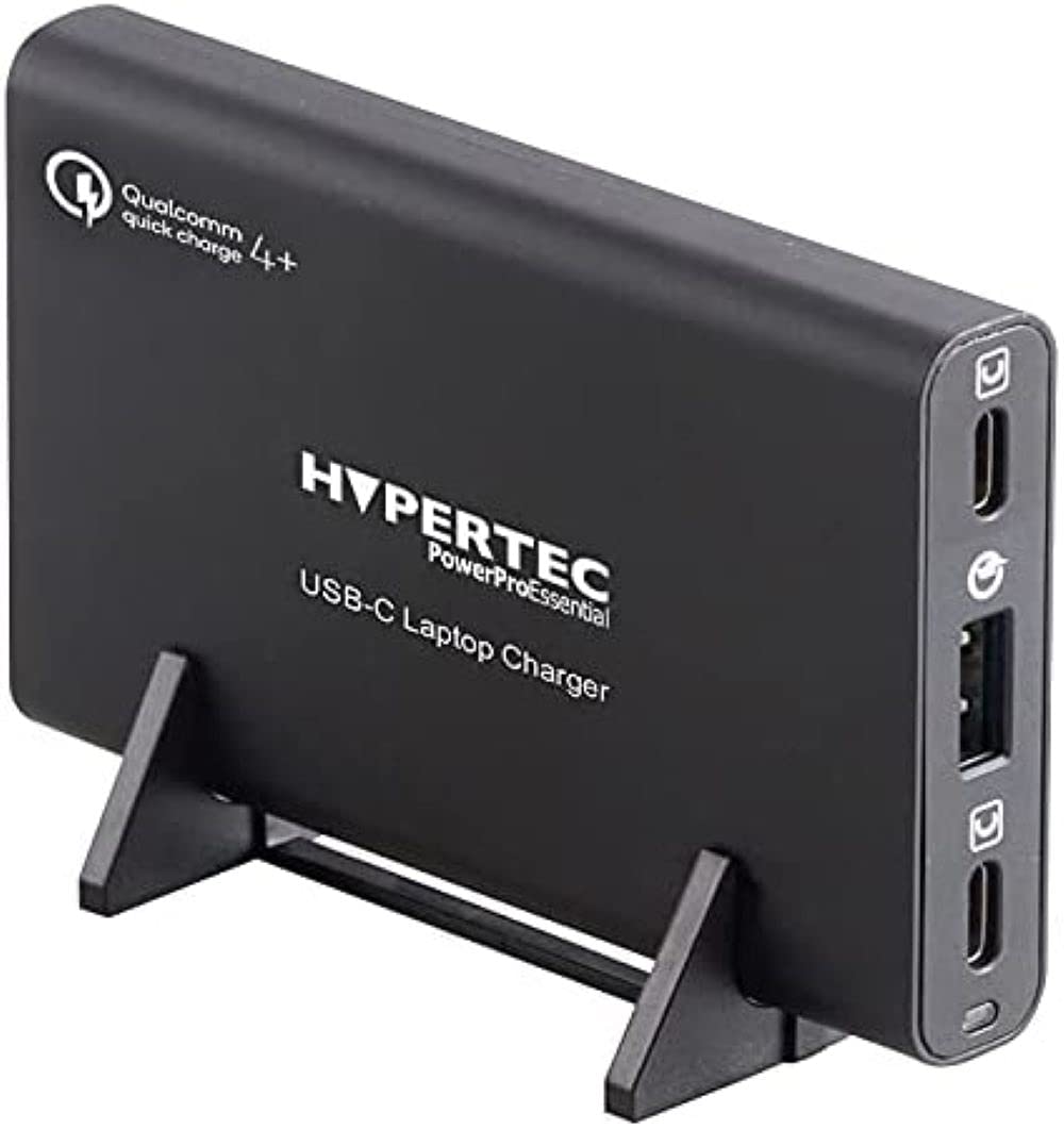 Hypertec HyperPower 60W Universal USB-C Power Supply Unit - 2 x USBC PD3.0 QC4+ / 1 x USBA