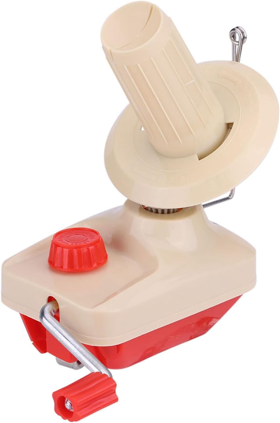 WGFOIP Thread Ball Winder, Hand Operated Plastic Metal Winders with Clip Table Design, Compact Yarn Winder for Knitting Sewing Projects