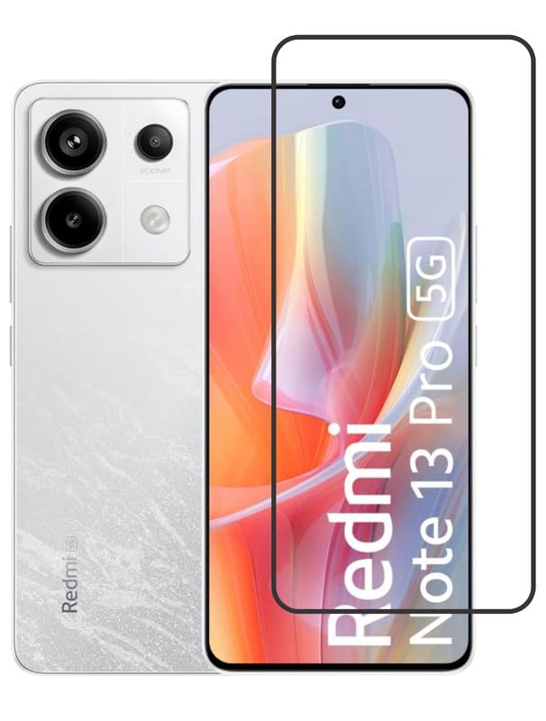 Image of Tempered Glass Screen Protector For Redmi Note 13 Pro 5G Smartphone With Easy Installation Kit