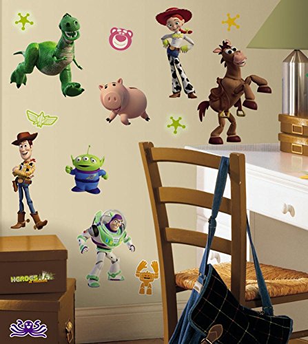 TOY STORY WALL DECALS by ROOMMATES MfrPartNo RMK1428SCS