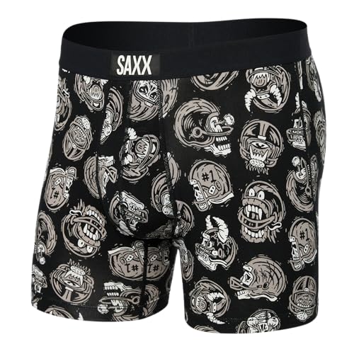 SAXX Underwear Co. Men's Underwear with Pouch Vibe Super Soft Boxer Brief