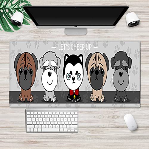 Tapis de souris gaming XXL évite le glissement sur le bureau