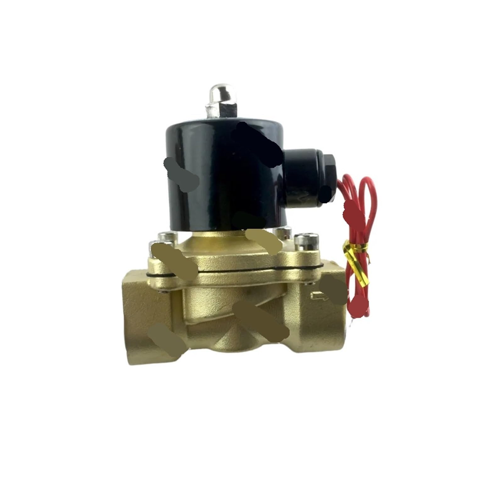 OSHZIKJII 1/2Inch UW-15 Solenoid Valve DC24V AC220V AC110V 1/2" Orifice 15 mm(AC110V)