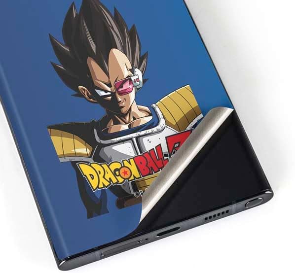 Miniatura 3 de Skinit Calcomanía para teléfono compatible con Samsung Galaxy S23 Ultra, diseño de retrato con licencia oficial de Dragon Ball Z Vegeta