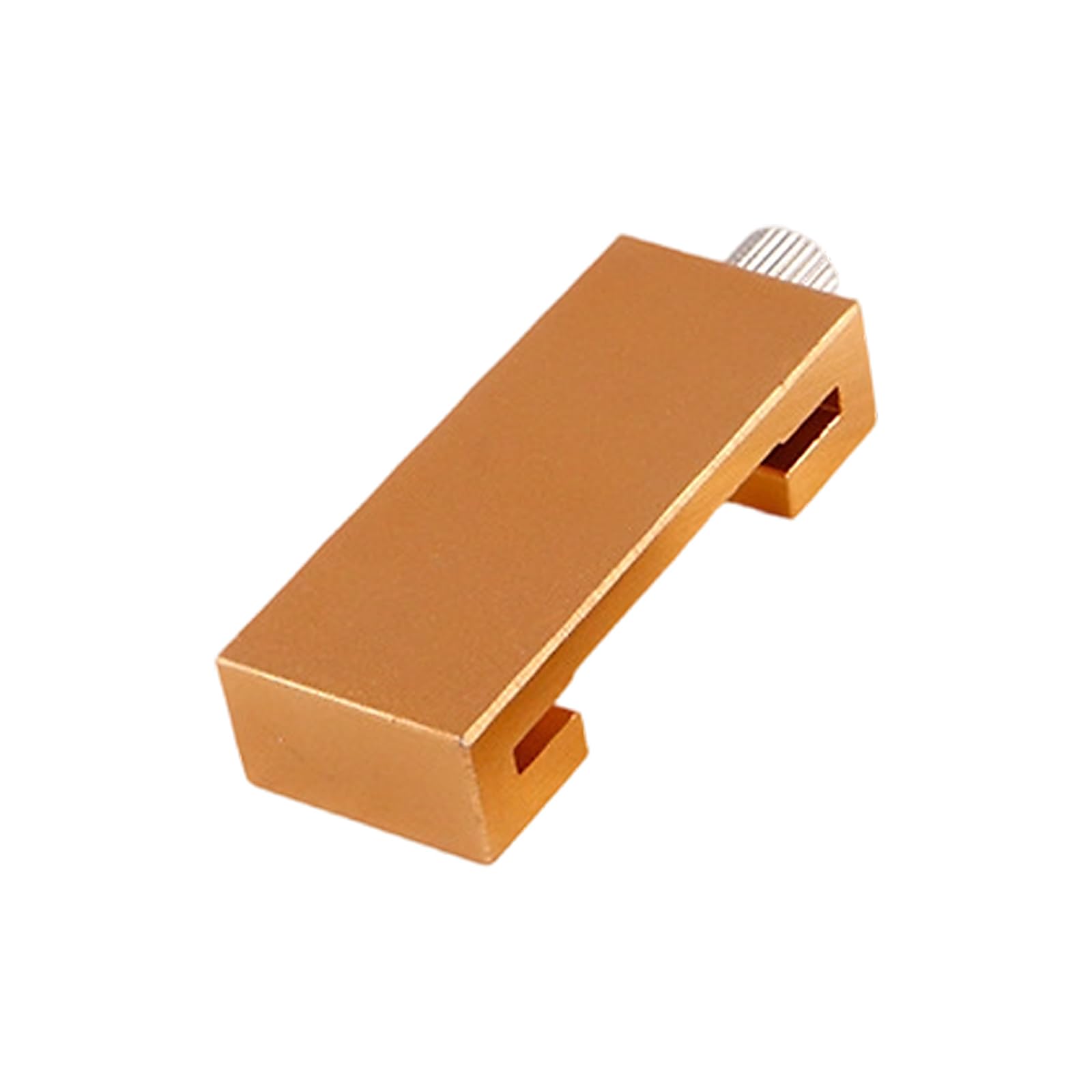 Qsvbeeqj 39Mm High-Accuracy Alignment Block For Woodworking Projects Alloy Construction & Laser-Etched Scales Golden Alloy Positioning Tool
