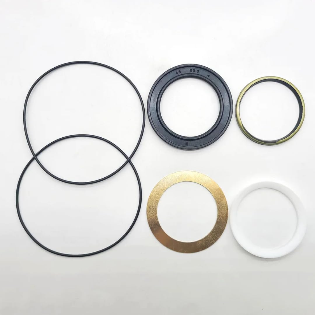 Front Shaft Seal Kit, Compatible with Eaton 61237-000 61237 112 6000 Series Replacement Part (Black)