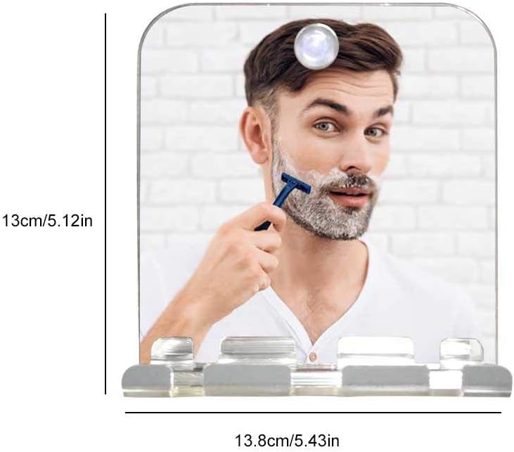 specchi da barba senza nebbia
