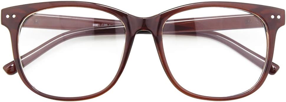 GQUEEN Fake Glasses for Women Men Non Prescription Glasses Clear Lens Glasses Eyeglasses, 201581