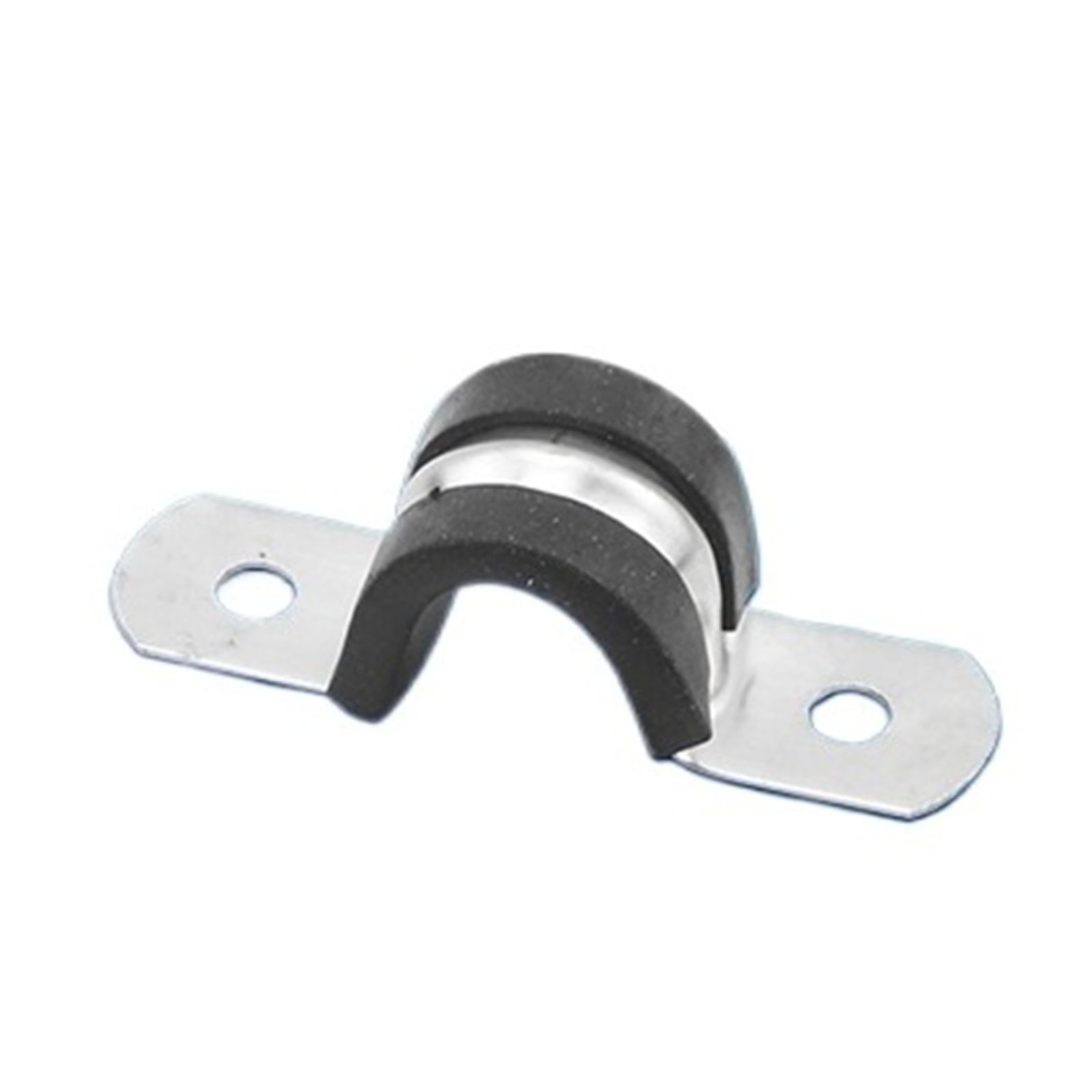 Colliers de serrage à 2 trous anti-vibration en acier inoxydable M18 isolés