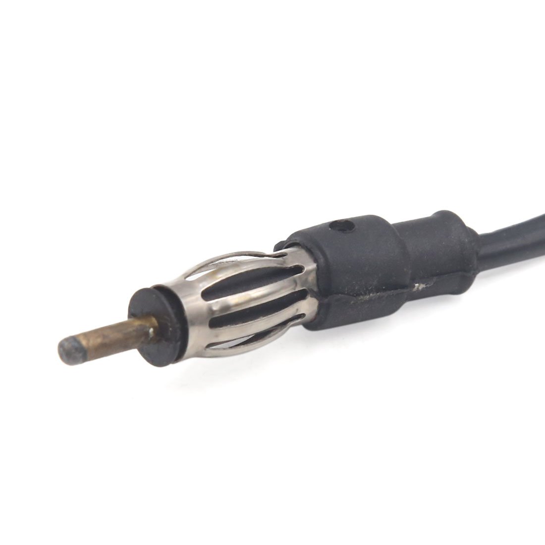 sourcingmap 14cm Long Magnetic Base Car AM/FM Radio Signal Antenna Aerial w 4M Cable, Black, 35 x 13 x 6.5 cm - Image 2